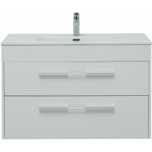 Тумба под раковину Aquanet Августа 100 277509 подвесная Белый глянец