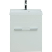 Тумба под раковину Aquanet Августа 50 274140 подвесная Белый глянец