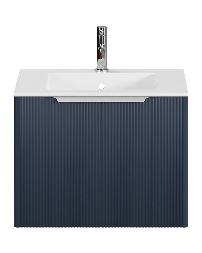 Тумба под раковину Creto Luna 60 17-Bl60 подвесная Blue