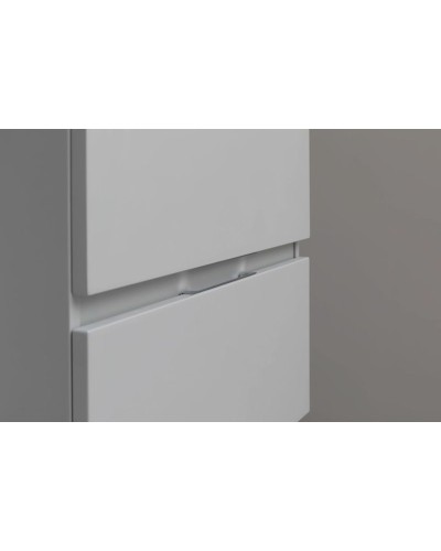 Тумба под раковину Aquanet Алвита New 60 277512 подвесная Серая матовая