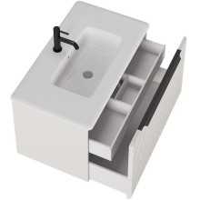 Тумба под раковину Creto Luna 100 17-IV100 подвесная Ivory