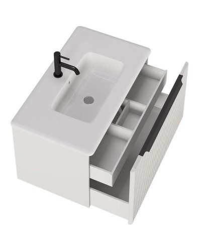 Тумба под раковину Creto Luna 100 17-IV100 подвесная Ivory