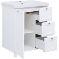 Тумба под раковину Aquanet Амели 70 261988 Белая матовая