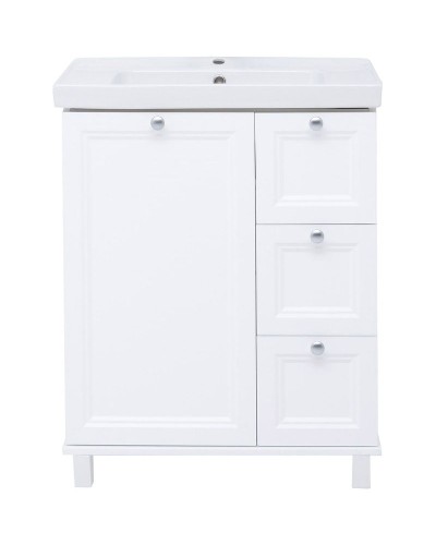 Тумба под раковину Aquanet Амели 70 261988 Белая матовая