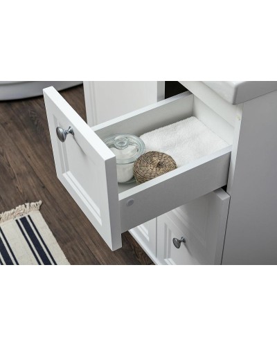 Тумба под раковину Aquanet Амели 70 261988 Белая матовая