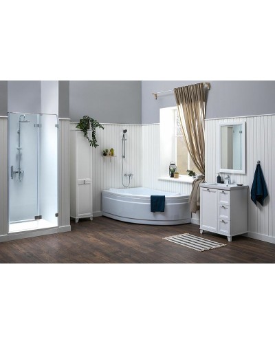 Тумба под раковину Aquanet Амели 70 261988 Белая матовая