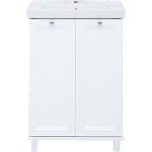 Тумба под раковину Aquanet Амели 60 261989 Белая матовая