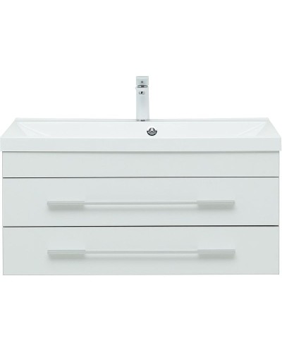 Тумба под раковину Aquanet Верона 90 272424 подвесная Белая матовая