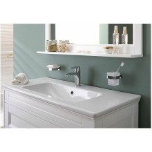 Тумба с раковиной Aquanet Бостон М 100 212669 Белая матовая