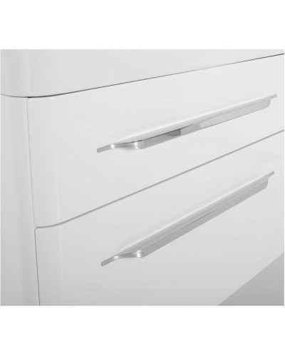 Тумба с раковиной Aquanet Виченца 80 212666 подвесная Белый глянец