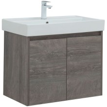 Тумба под раковину Aquanet Nova Lite 75 298851 подвесная Дуб рошелье