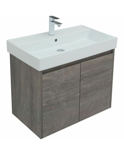 Тумба под раковину Aquanet Nova Lite 75 298851 подвесная Дуб рошелье