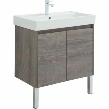 Тумба под раковину Aquanet Nova Lite 75 298851 подвесная Дуб рошелье