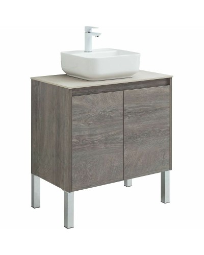 Тумба под раковину Aquanet Nova Lite 75 298851 подвесная Дуб рошелье