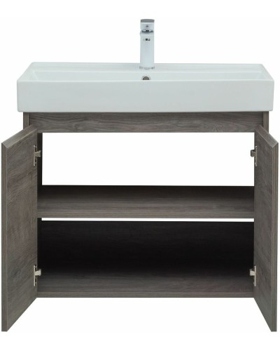 Тумба под раковину Aquanet Nova Lite 75 298851 подвесная Дуб рошелье