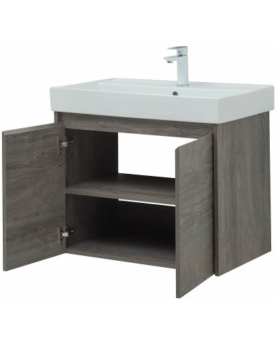 Тумба под раковину Aquanet Nova Lite 75 298851 подвесная Дуб рошелье