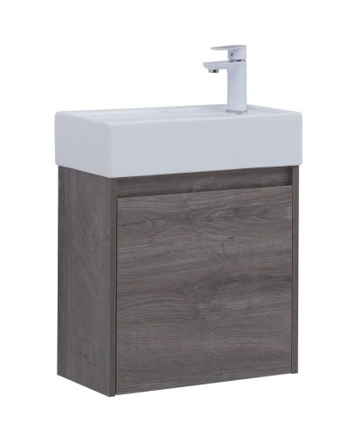 Тумба под раковину Aquanet Nova Lite 50 298854 подвесная Дуб рошелье
