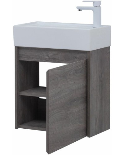 Тумба под раковину Aquanet Nova Lite 50 298854 подвесная Дуб рошелье