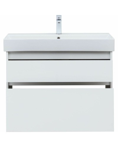 Тумба под раковину Aquanet Nova Lite 85 249936 подвесная Белый глянец
