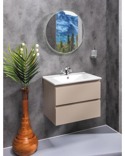 Тумба под раковину Boheme Armadi Art Capolda 65 849-065-LA подвесная Latte