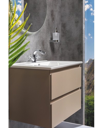 Тумба под раковину Boheme Armadi Art Capolda 65 849-065-LA подвесная Latte
