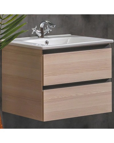 Тумба под раковину Boheme Armadi Art Capolda 65 849-065-LW подвесная Light Wood