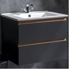 Тумба под раковину Boheme Armadi Art Capolda 65 849-065-A подвесная Антрацит