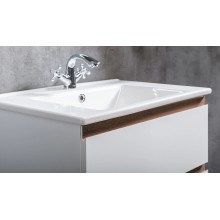 Тумба под раковину Boheme Armadi Art Capolda 65 849-065-WW подвесная Белая Дерево