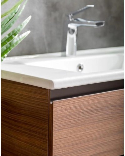 Тумба под раковину Boheme Armadi Art Capolda 85 849-085-D подвесная Dark wood