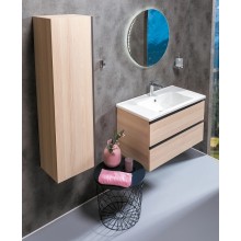 Тумба под раковину Boheme Armadi Art Capolda 85 849-085-LW подвесная Light Wood