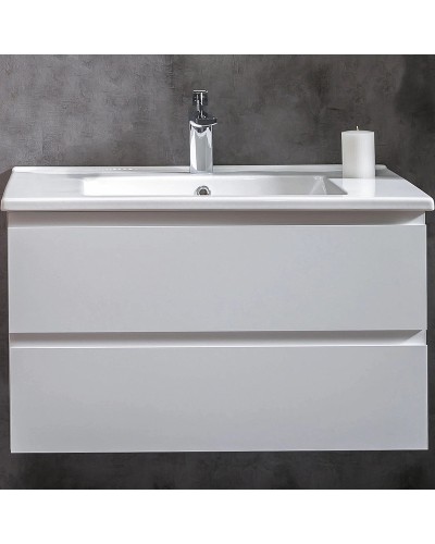 Тумба под раковину Boheme Armadi Art Capolda 85 849-085-W подвесная Белая