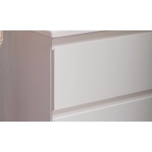 Тумба под раковину Boheme Armadi Art Capolda 85 849-085-W подвесная Белая