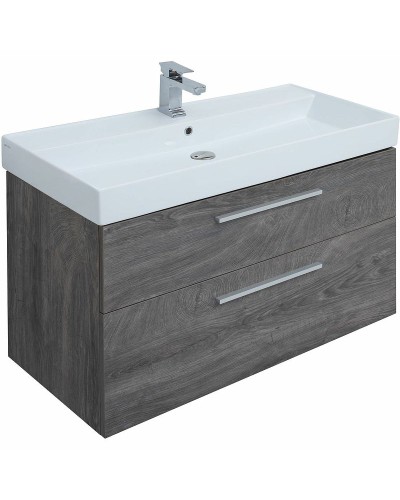 Тумба под раковину Aquanet Nova 100 249923 подвесная Дуб рошелье