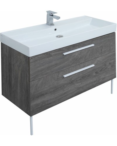 Тумба под раковину Aquanet Nova 100 249923 подвесная Дуб рошелье