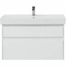 Тумба под раковину Aquanet Nova Lite Slim Synergy 100 249940 подвесная Белая глянцевая