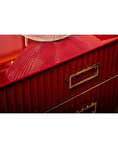 Тумба под раковину Boheme Armadi Art Monaco 100 867-100-RG Бордо глянец Золото