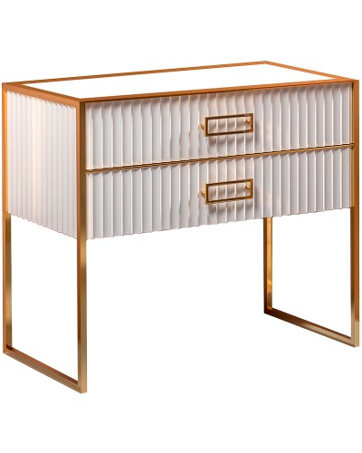 Тумба под раковину Boheme Armadi Art Monaco 100 867-100-WG Белый глянец Золото