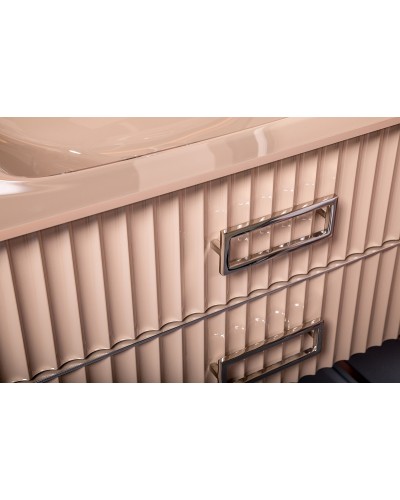 Тумба под раковину Boheme Armadi Art Monaco 80 866-080-CPCR Капучино глянец Хром