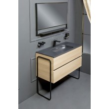 Тумба под раковину Boheme Armadi Art Vallessi 80 837-080-L подвесная Дуб светлый матовый