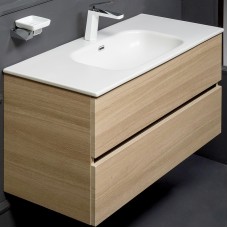 Тумба под раковину Boheme Armadi Art Vallessi 80 837-080-L подвесная Дуб светлый матовый