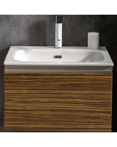 Тумба под раковину Boheme Armadi Art Vallessi 60 837-060-Z подвесная Зебрано глянец