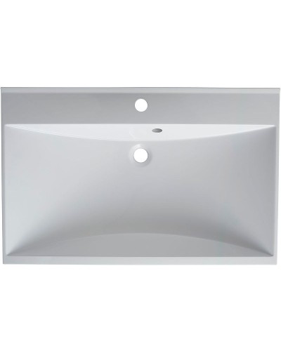 Тумба с раковиной Aquanet Нота 75 287707 подвесная Белая