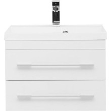 Тумба с раковиной Aquanet Нота 58 287706 подвесная Белая