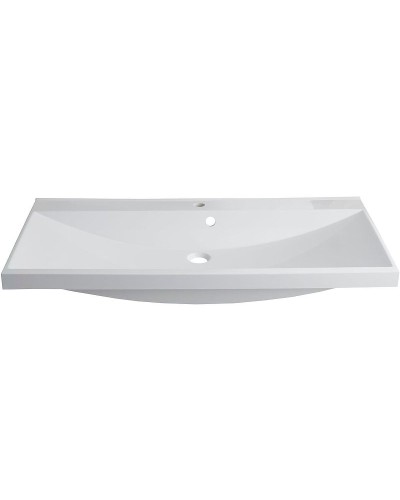 Тумба с раковиной Aquanet Нота 100 287703 подвесная Белая