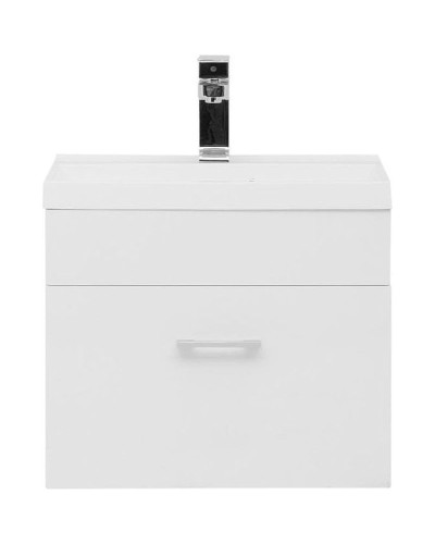 Тумба с раковиной Aquanet Нота 50 287705 подвесная Белая
