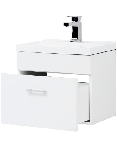 Тумба с раковиной Aquanet Нота 50 287705 подвесная Белая