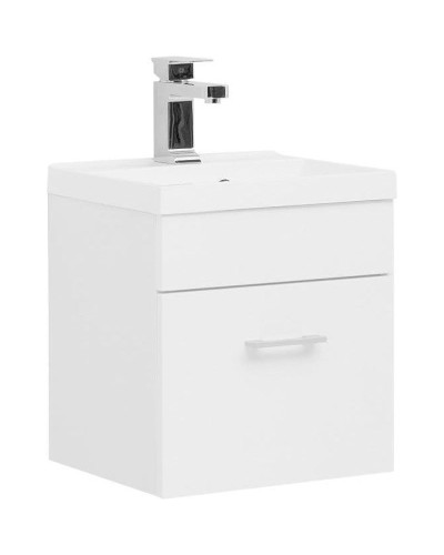 Тумба с раковиной Aquanet Нота 40 287704 подвесная Белая