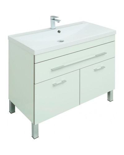 Тумба с раковиной Aquanet Верона 90 287673 Белая