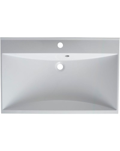 Тумба с раковиной Aquanet Верона 75 287671 Белая