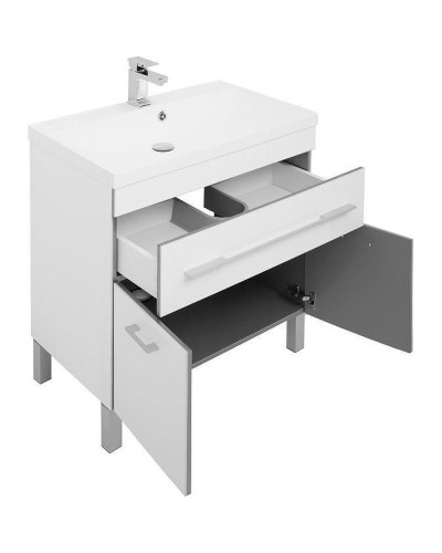 Тумба с раковиной Aquanet Верона 75 287670 Белая